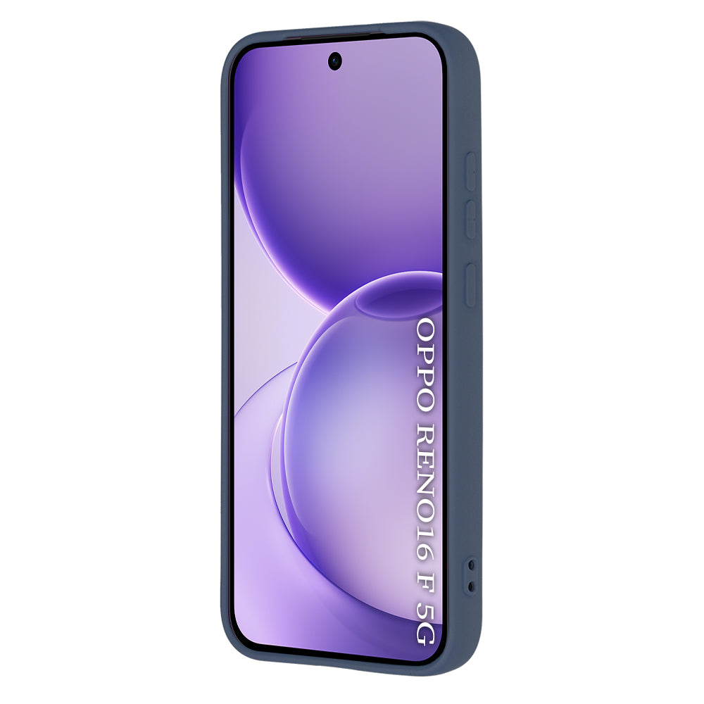 Калъф за Oppo Reno16 F / Reno16 FS, Techsuit, SoftFlex, Тъмносин