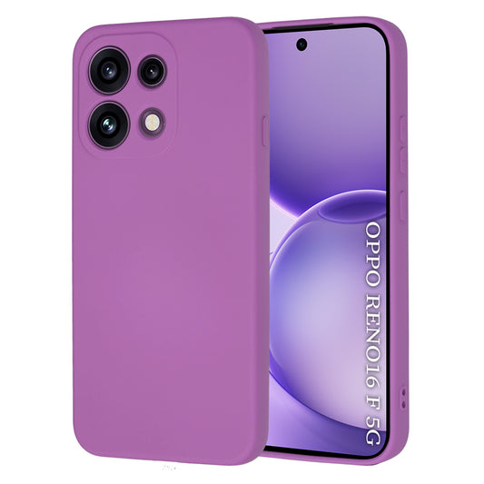 Калъф за Oppo Reno16 F / Reno16 FS, Techsuit, SoftFlex, Лилав