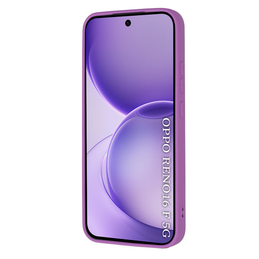 Калъф за Oppo Reno16 F / Reno16 FS, Techsuit, SoftFlex, Лилав
