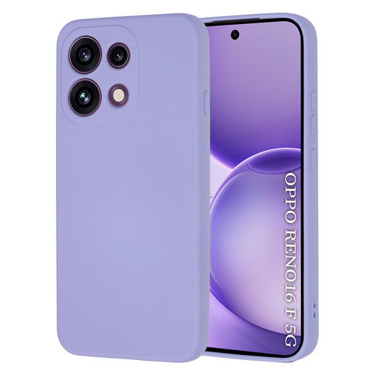 Калъф за Oppo Reno16 F / Reno16 FS, Techsuit, SoftFlex, Светло лилав
