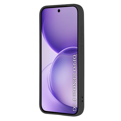 Калъф за Oppo Reno16 F / Reno16 FS, Techsuit, SoftFlex, Черен