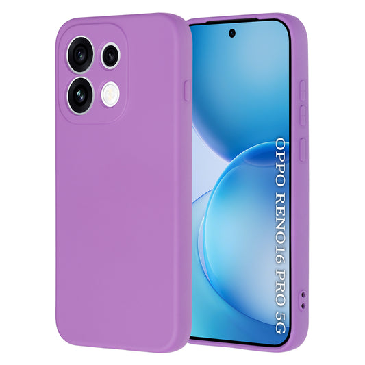 Калъф за Oppo Reno16 Pro, Techsuit, SoftFlex, Лилав