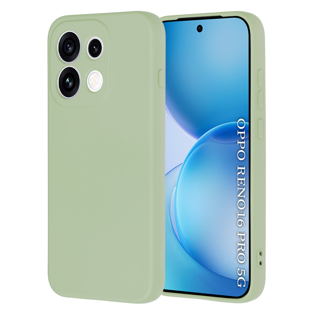 Калъф за Oppo Reno16 Pro, Techsuit, SoftFlex, Светлозелен