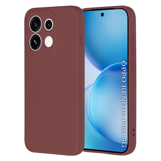 Калъф за Oppo Reno16 Pro, Techsuit, SoftFlex, Бордо