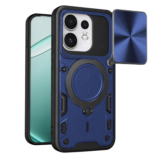 Калъф за Oppo Reno16 / Reno16 Pro, Techsuit, CamGuard Pro, Син