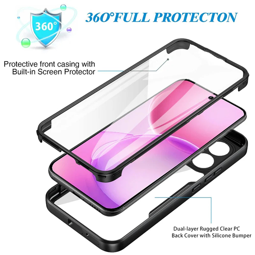 Калъф за Oppo Reno16 / Reno16 Pro, Techsuit, ColorVerse 360, Син