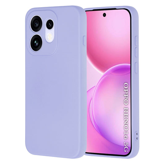 Калъф за Oppo Reno16, Techsuit, SoftFlex, Светло лилав