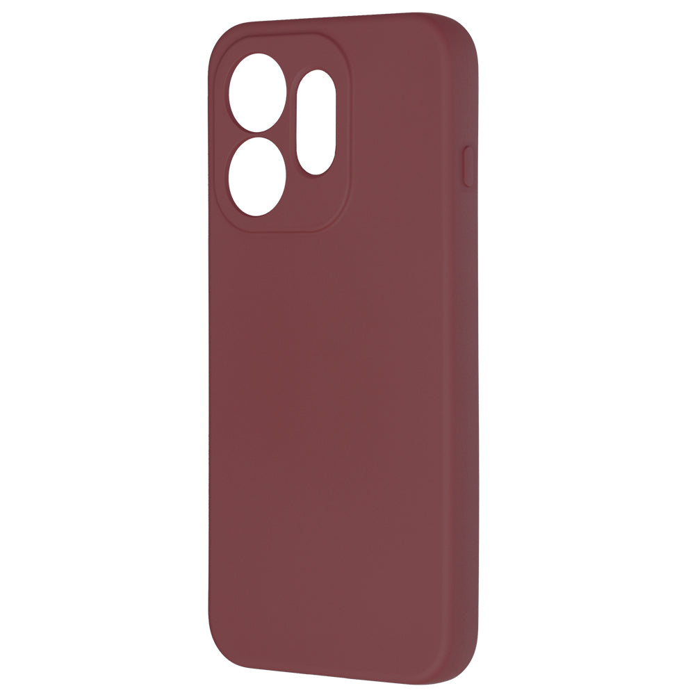 Case for Oppo Reno16, Techsuit, SoftFlex, Burgundy