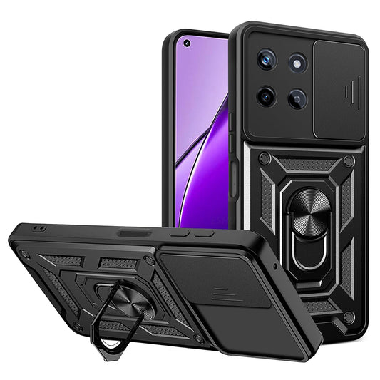 Калъф за Realme 11 4G, Techsuit, CamShield, Черен