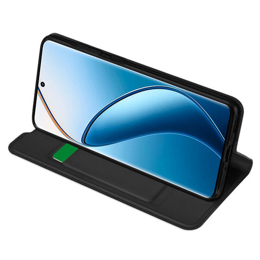 Калъф за Realme 12 Pro / 12 Pro+, Techsuit, Magskin Book, Черен