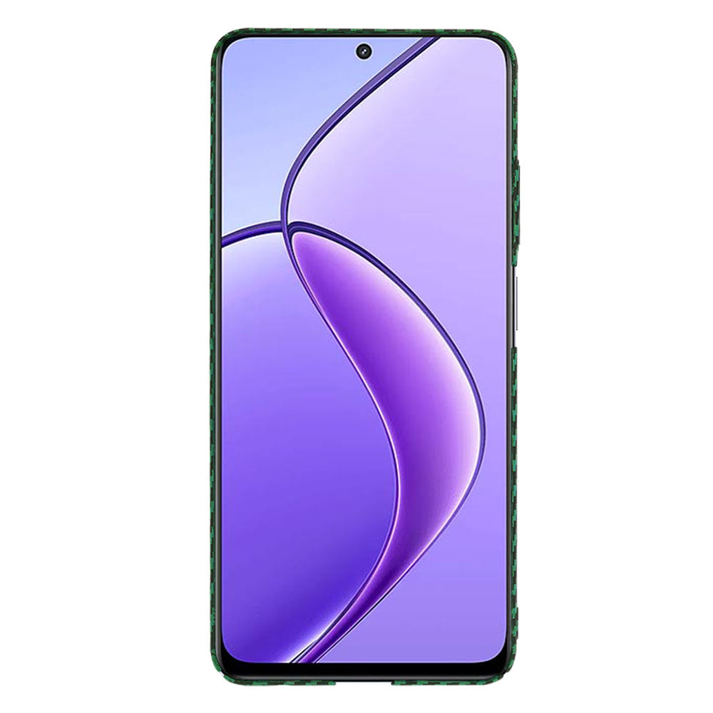 Калъф за Realme 12x / 12, Techsuit, Carbonite FiberShell, Зелен