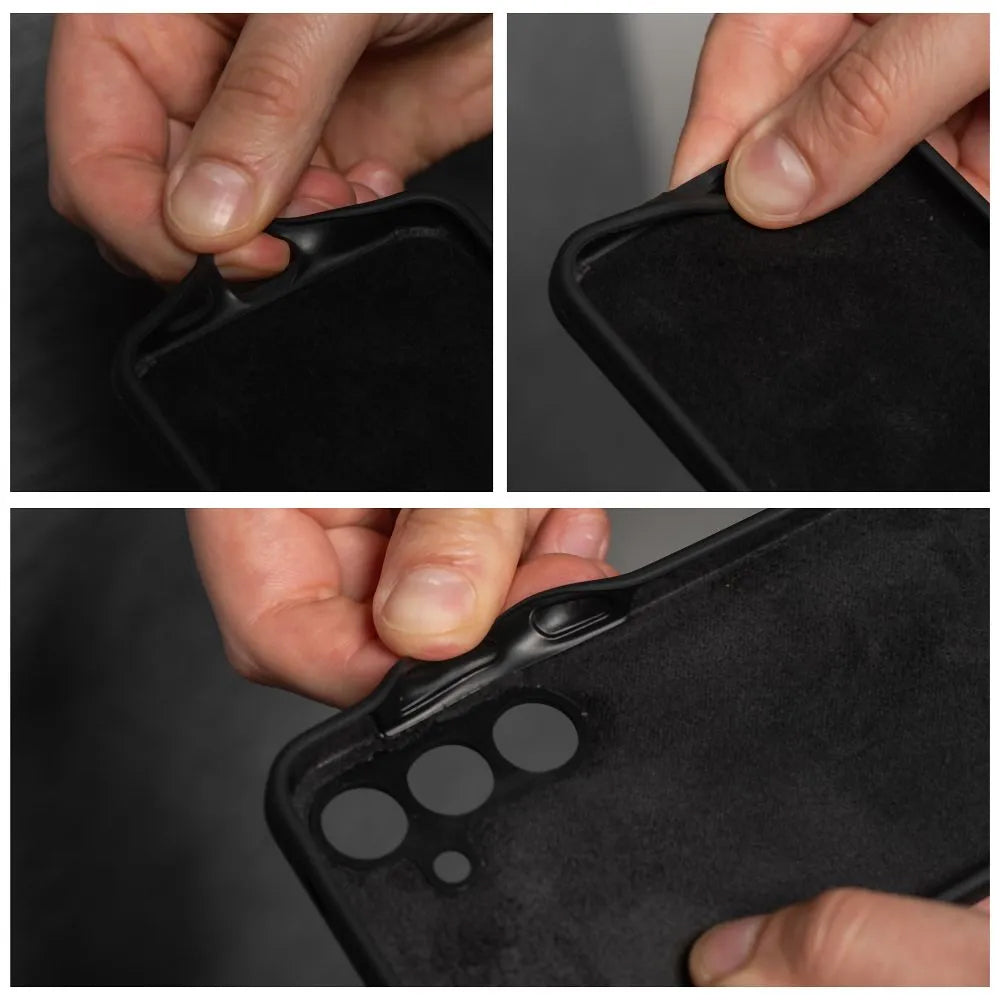 Калъф за Realme 14 Pro+, OEM, Силикон, Черен