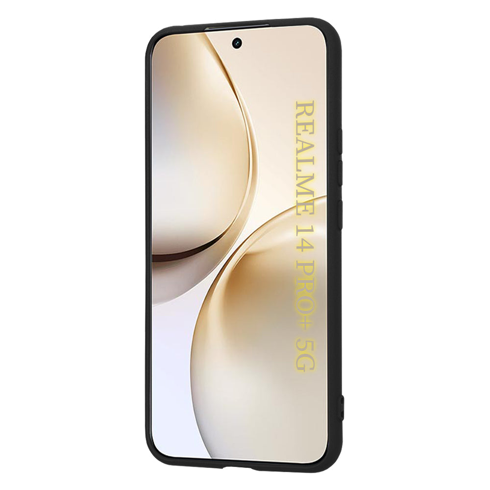 Калъф за Realme 14 Pro+, Techsuit, SoftFlex, Черен