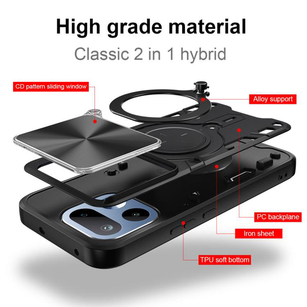 Калъф за Realme 16 Pro+, Techsuit, CamGuard Pro, Син