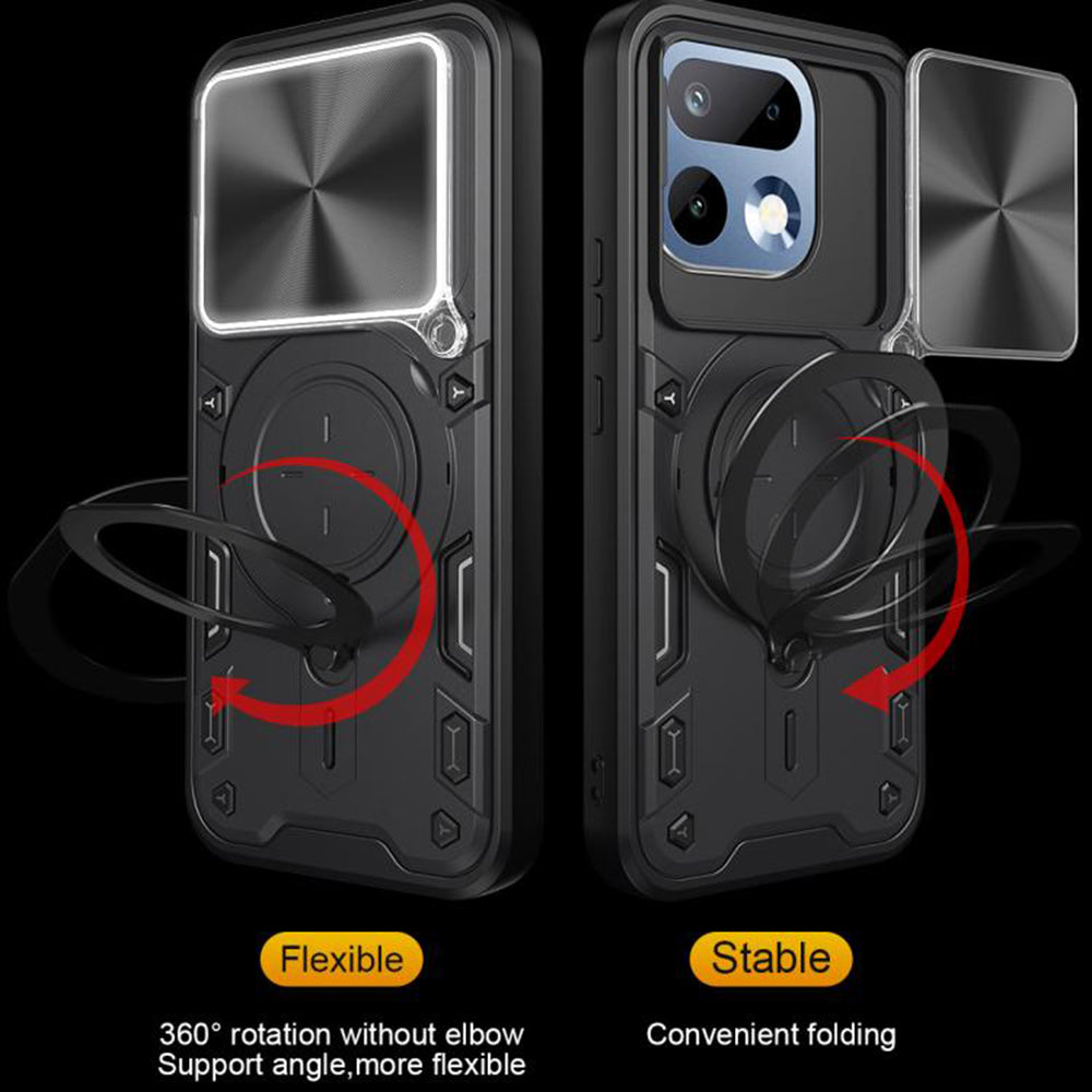 Калъф за Realme 16 Pro+, Techsuit, CamGuard Pro, Син