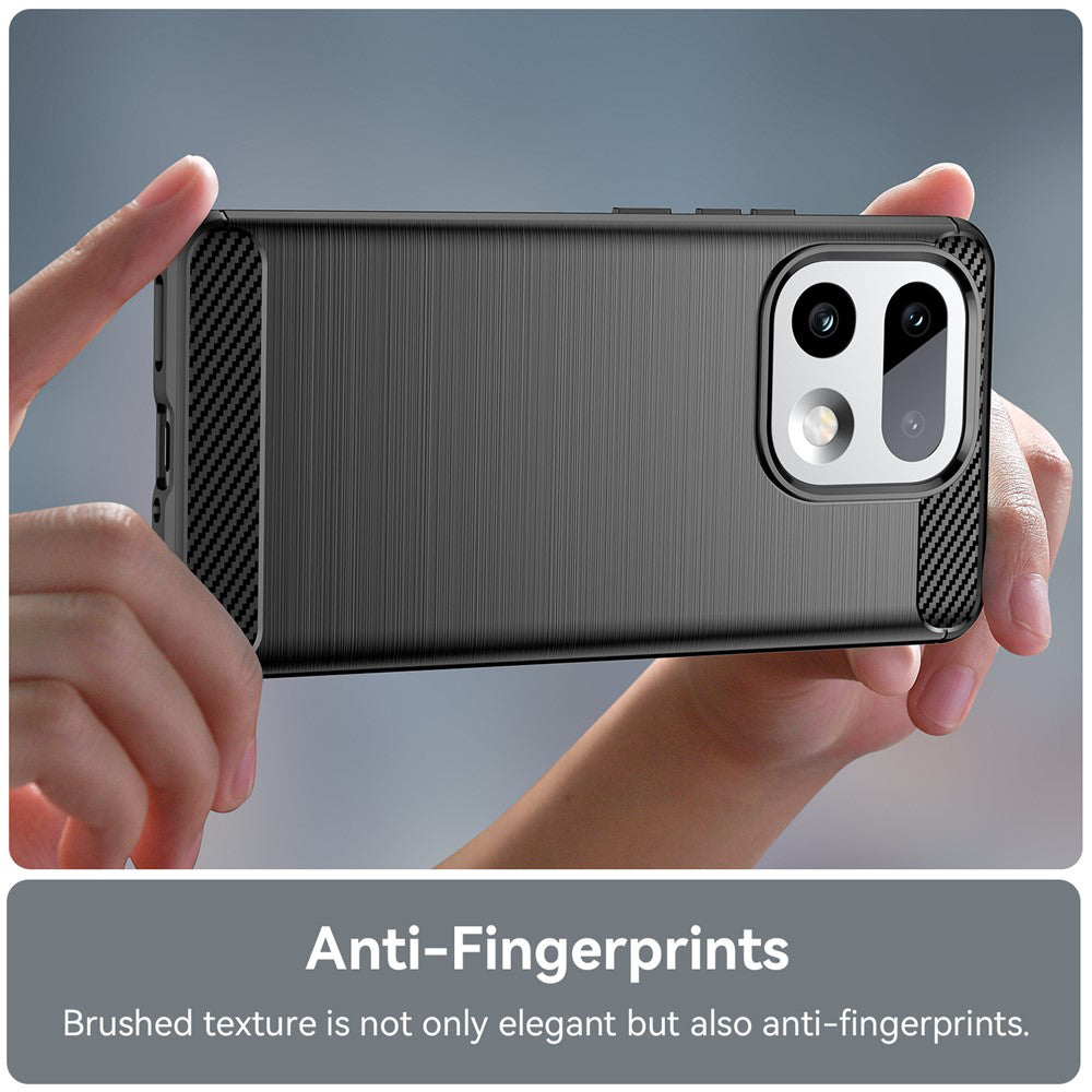 Калъф за Realme 16 Pro+, Techsuit, Карбон, Черен