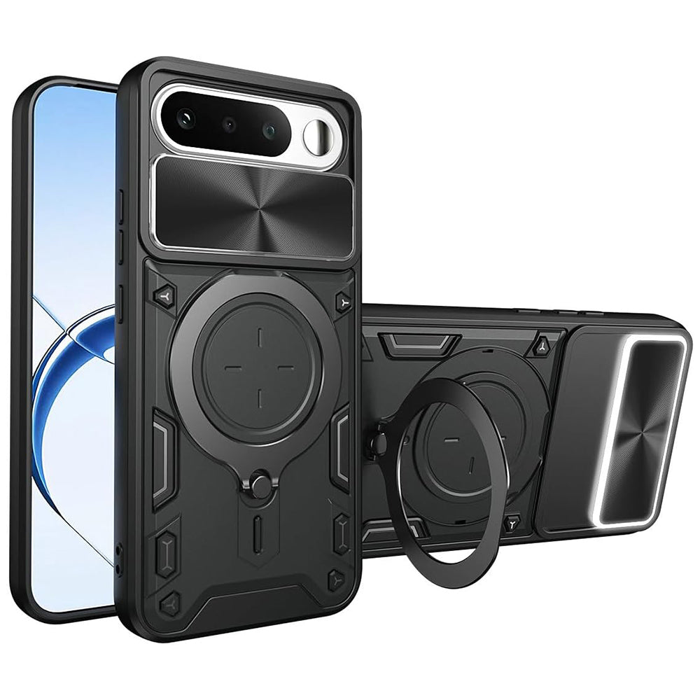 Калъф за Realme 16, Techsuit, CamGuard Pro, Черен