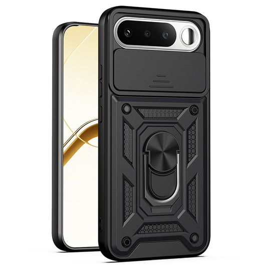 Калъф за Realme 16, Techsuit, CamShield, Черен