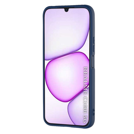 Калъф за Realme C100 5G, Techsuit, SoftFlex, Тъмносин