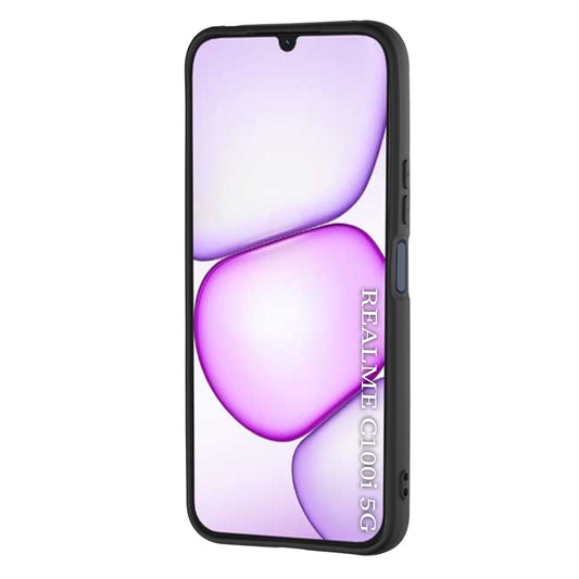 Калъф за Realme C100 5G, Techsuit, SoftFlex, Черен