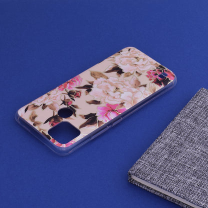 Калъф за Realme C21Y / C25Y, Techsuit, Marble, Бежов