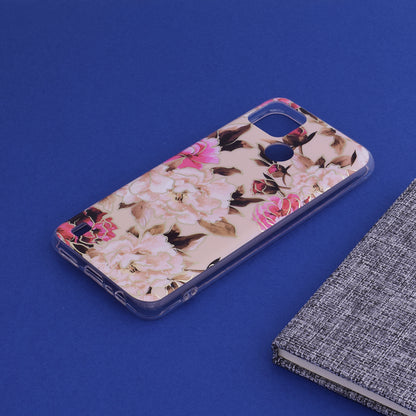 Калъф за Realme C21Y / C25Y, Techsuit, Marble, Бежов