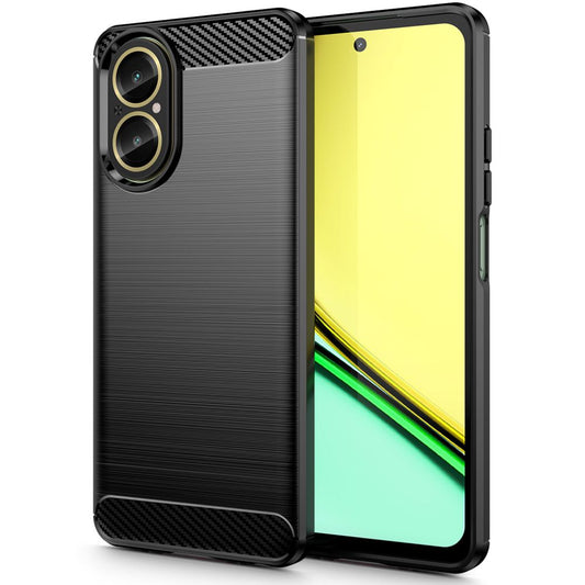 Калъф за Realme C67 4G, Tech-Protect, Carbon, Black 