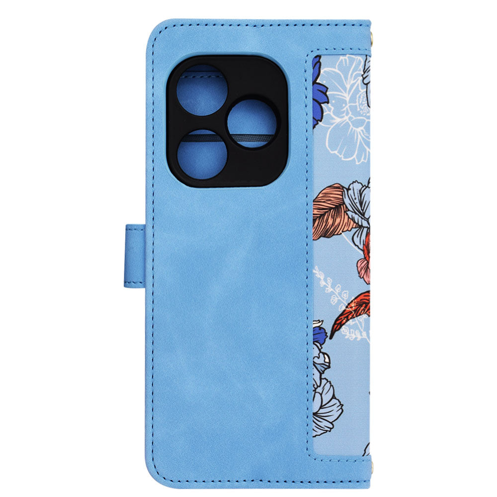Калъф за Realme GT 6T / GT 6, Techsuit, FlipCraft, Син