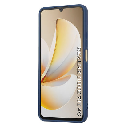Case for Realme Note 70T, Techsuit, SoftFlex, Navy Blue
