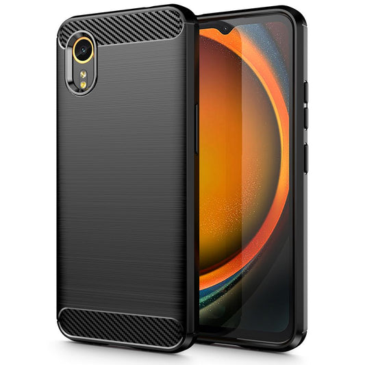 Калъф за Samsung Galaxy Xcover7 G556, Tech-Protect, Carbon, черен 