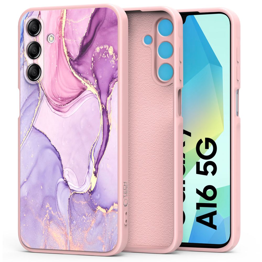 Калъф за Samsung Galaxy A16 5G A166 / A16 4G A165, Tech-Protect, Icon, Purple 