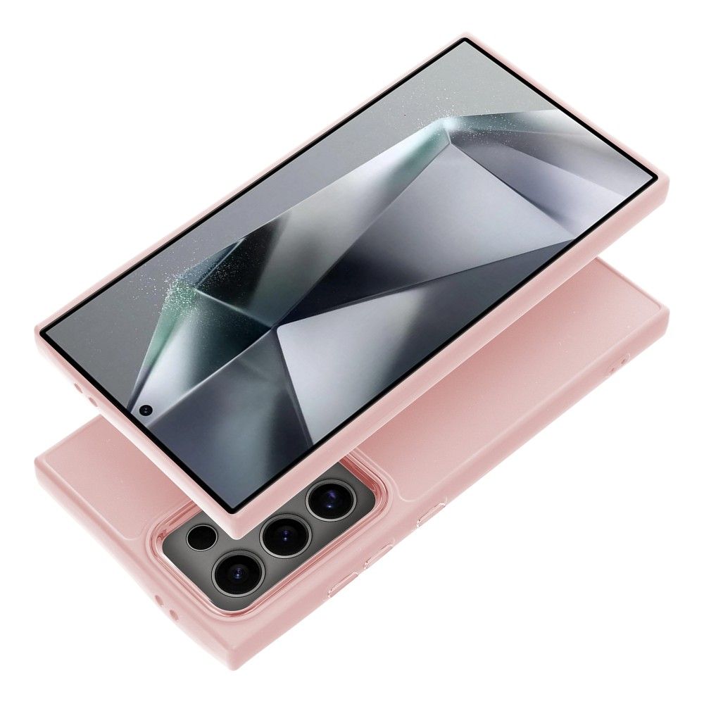Калъф за Samsung Galaxy S24 FE S721, OEM, Frame, Розов