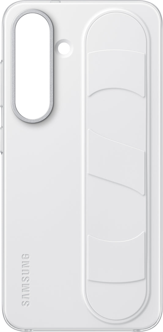 Калъф за Samsung Galaxy S25 S931, Standing Grip, Бял EF-GS931CWEGWW