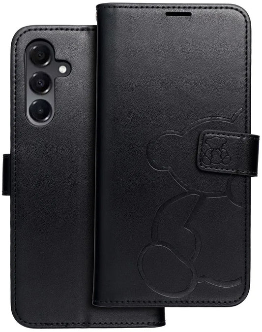 Калъф за Samsung Galaxy A16 5G A166, OEM, MEZZO Teddy Bear, Черен