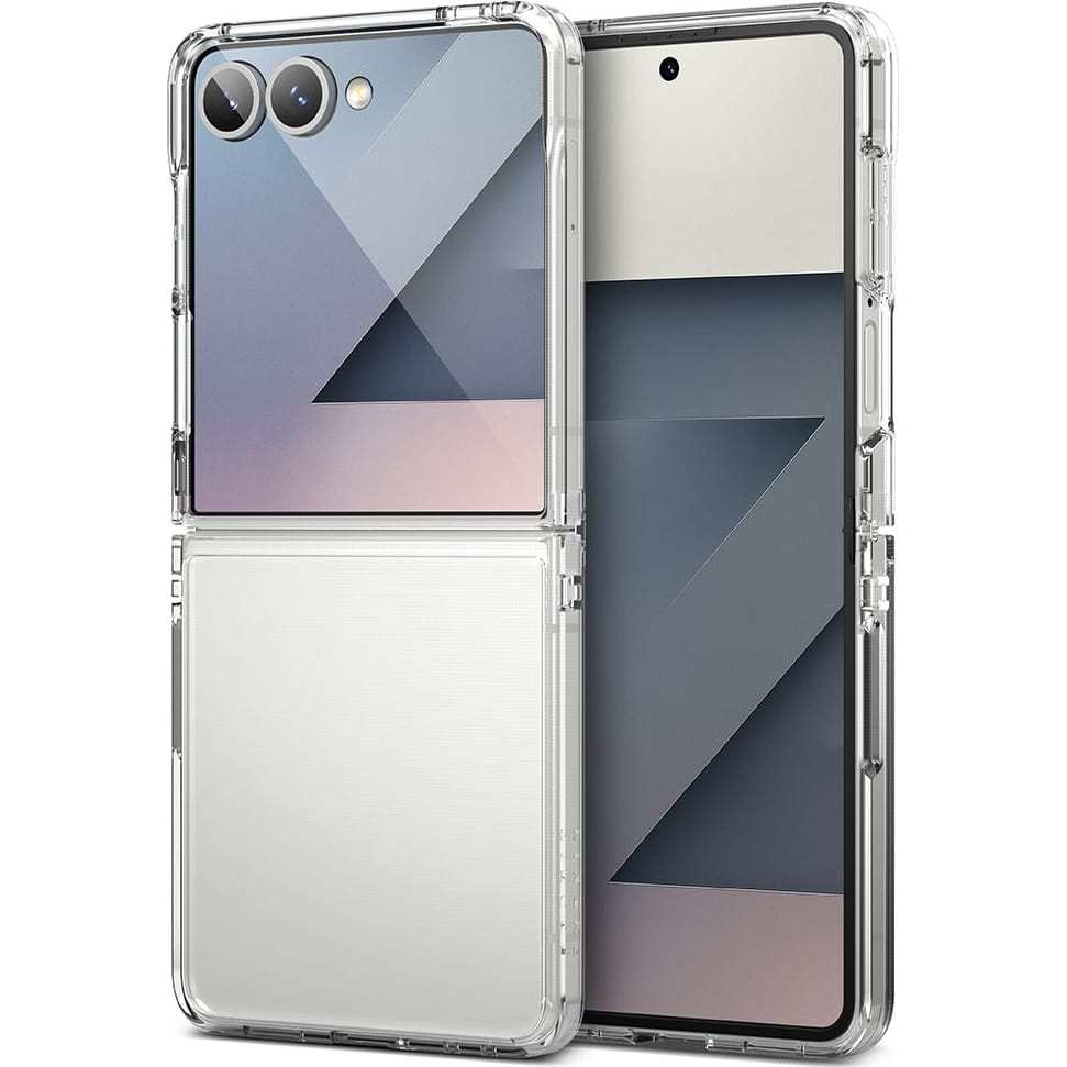 Калъф за Samsung Galaxy Z Flip7 F766, Ringke, Fusion, Прозрачен