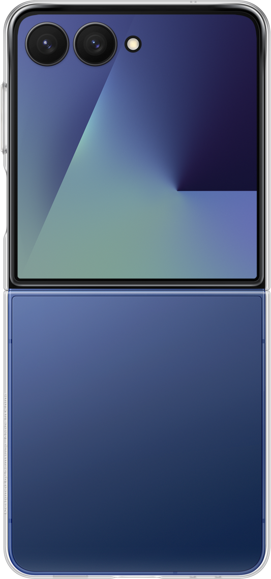 Калъф за Samsung Galaxy Z Flip7 F766, Clear Case, Прозрачен EF-AF766CTEGWW