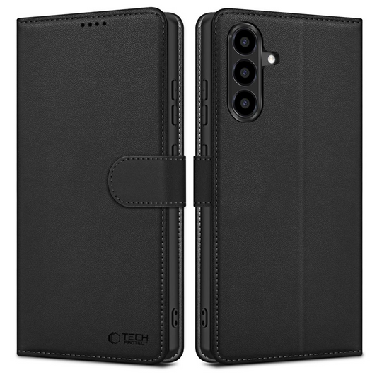 Калъф за Samsung Galaxy A37 5G / A56 A566 / A36 A366, Tech-Protect, Wallet, Черен