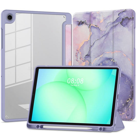 Калъф за Samsung Galaxy Tab A11 / Tab A9, Tech-Protect, SC PEN Hybrid, Виолетов