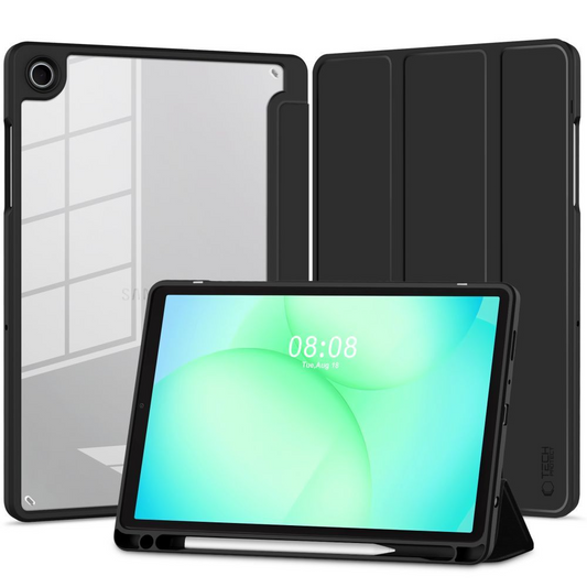 Калъф за Samsung Galaxy Tab A11 / Tab A9, Tech-Protect, SC PEN Hybrid, Черен