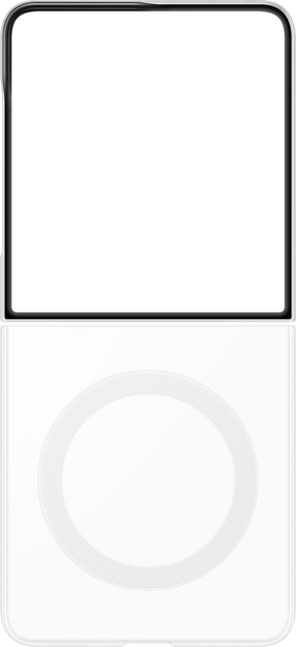 Калъф за Samsung Galaxy Z Flip8 F776, прозрачен магнит, прозрачен EF-CF776CTEGWW