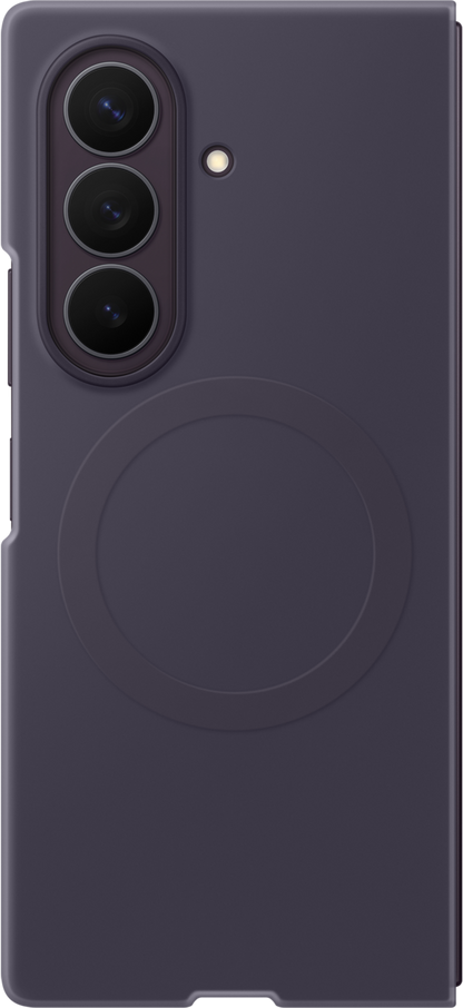 Калъф за Samsung Galaxy Z Fold8 Ultra F976, силиконов магнитен калъф, лилав EF-EF976CVEGWW