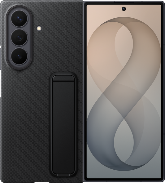 Case for Samsung Galaxy Z Fold8 Ultra F976, Carbon Standing, Black EF-XF976SBEGWW