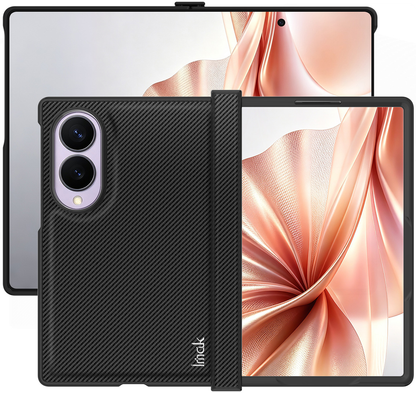 Калъф за Samsung Galaxy Z Fold8 F971, Imak, Карбон, Черен