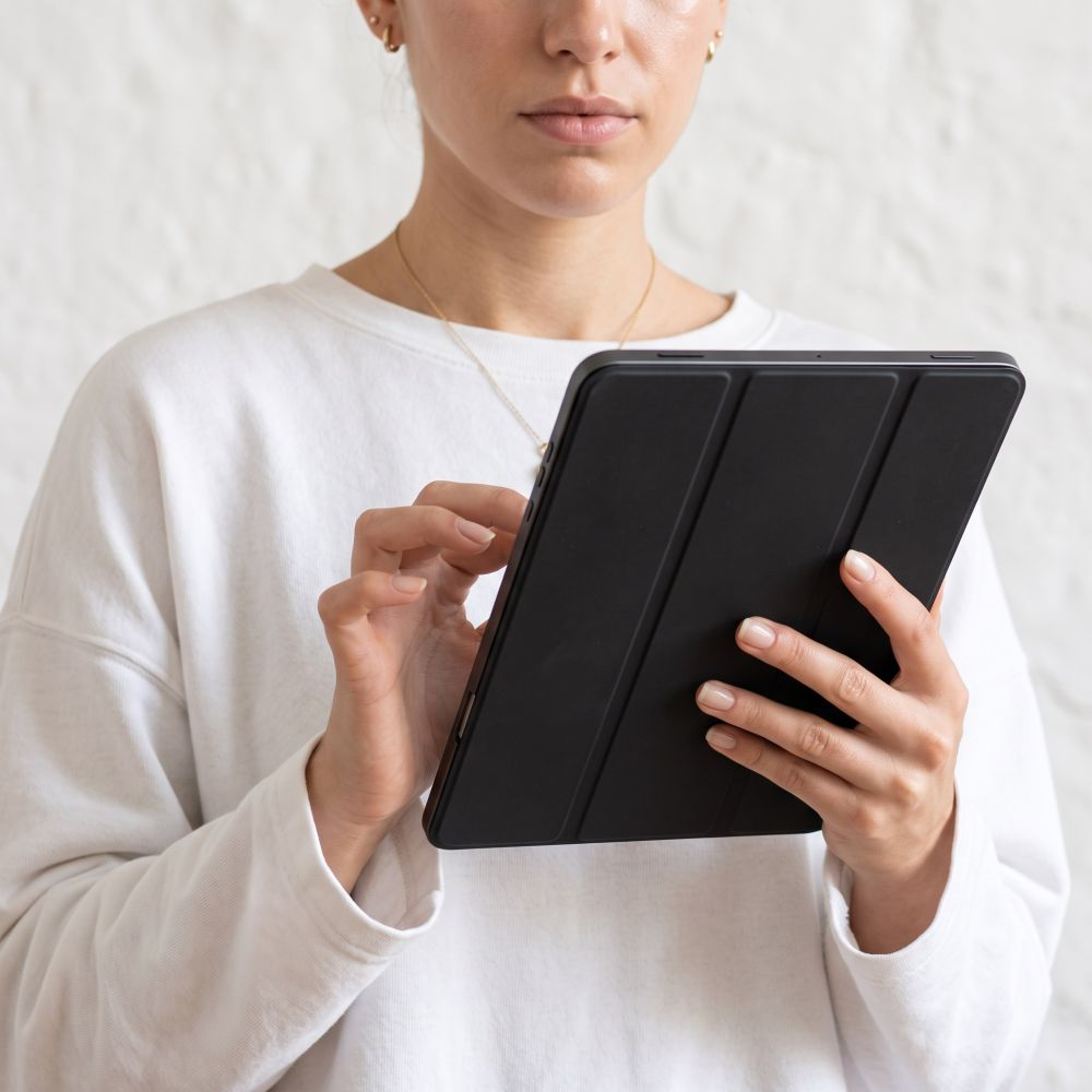 Калъф за Samsung Galaxy Tab S12 Plus, Tech-Protect, SC PEN, Черен