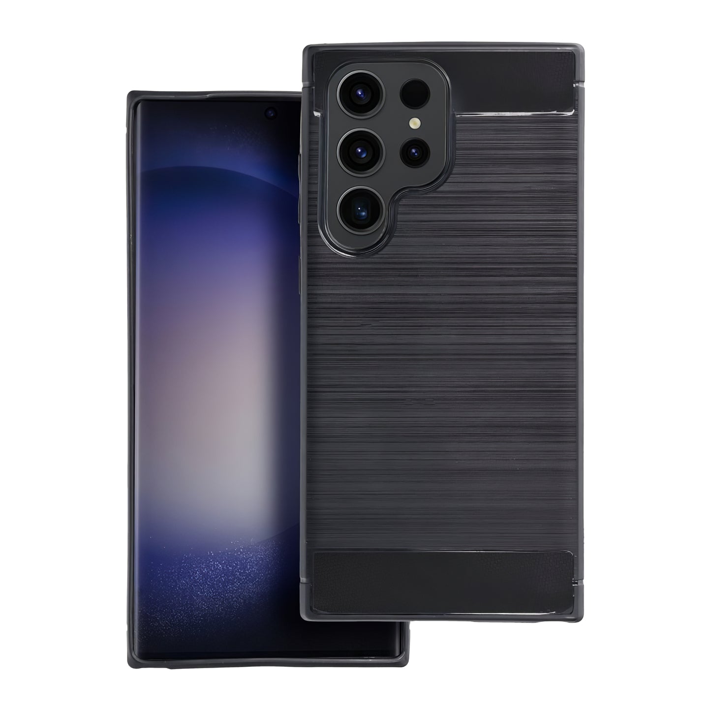 Калъф за Samsung Galaxy A05s A057, OEM, Карбон, Черен
