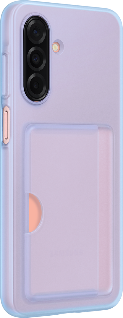Case for Samsung Galaxy A26 A266, Card Slot Case, Blue EF-OA266TLEGWW