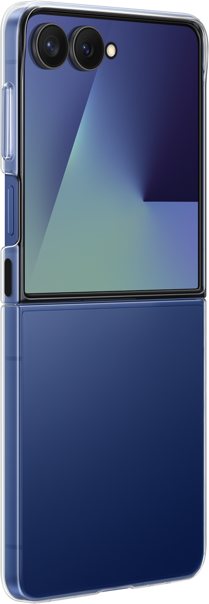 Калъф за Samsung Galaxy Z Flip7 F766, Clear Case, Прозрачен EF-AF766CTEGWW