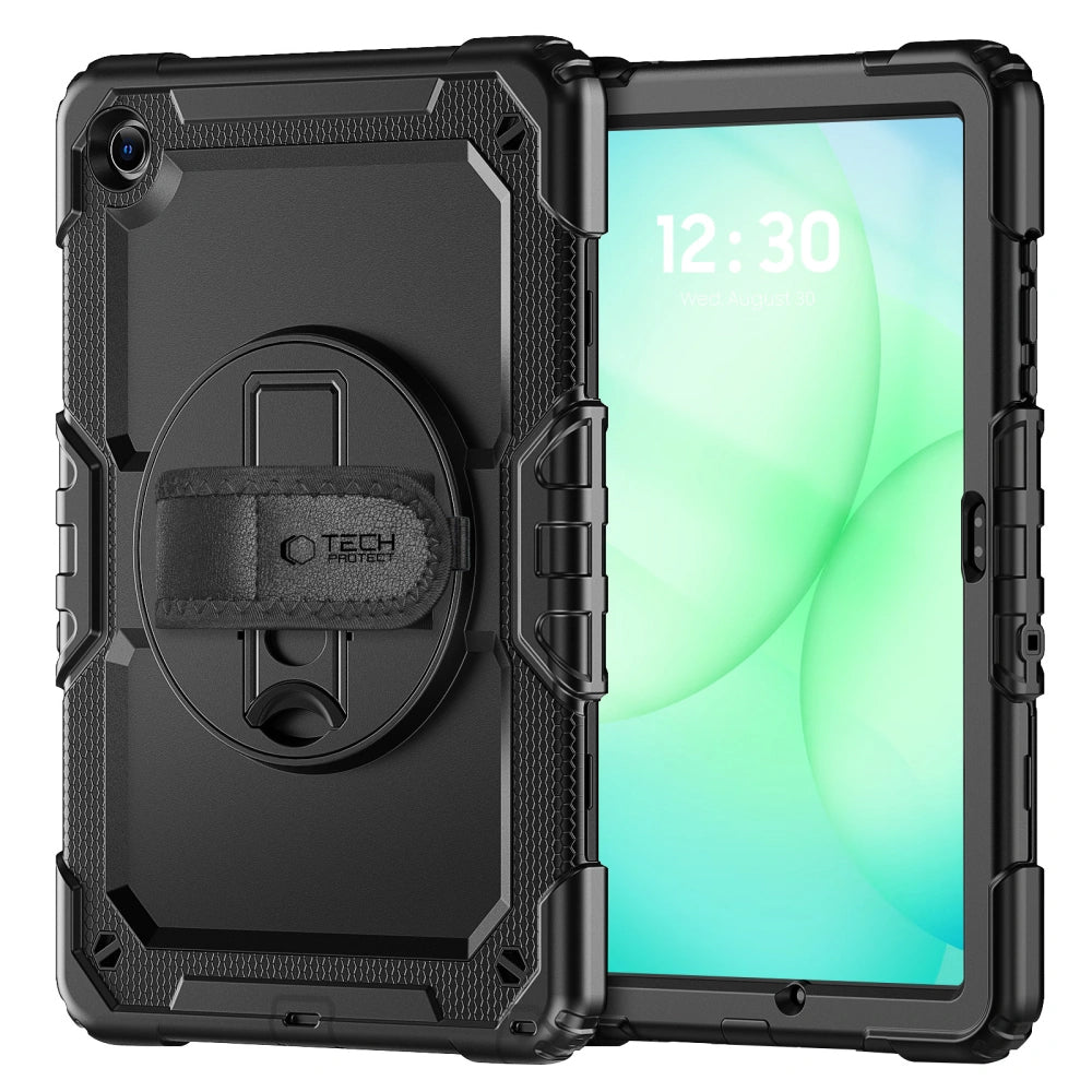 Калъф за Samsung Galaxy Tab A11+ / Tab A9+, Tech-Protect, Solid, Черен