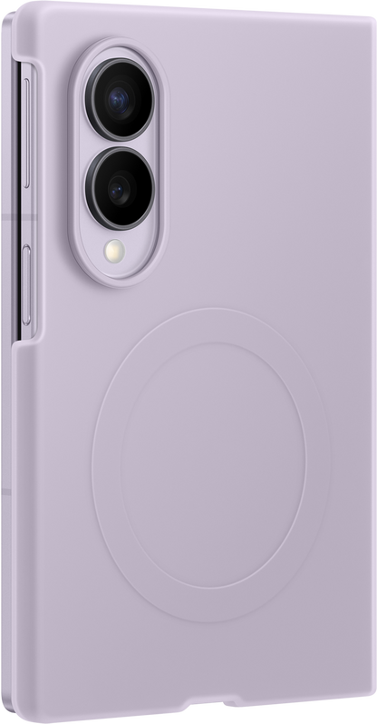 Калъф за Samsung Galaxy Z Fold8 F971, силиконов магнитен калъф, лилав EF-EF971CVEGWW