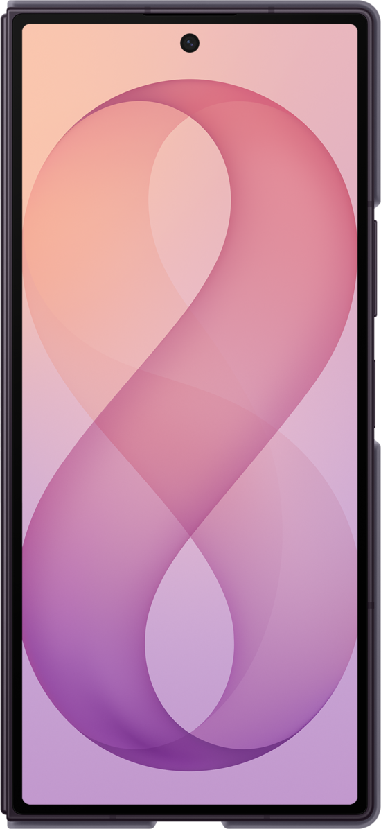 Калъф за Samsung Galaxy Z Fold8 Ultra F976, силиконов магнитен калъф, лилав EF-EF976CVEGWW
